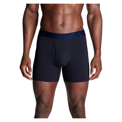 Performance Cotton Solid 6er-Pack in 3er-Einheit Midnight Navy
