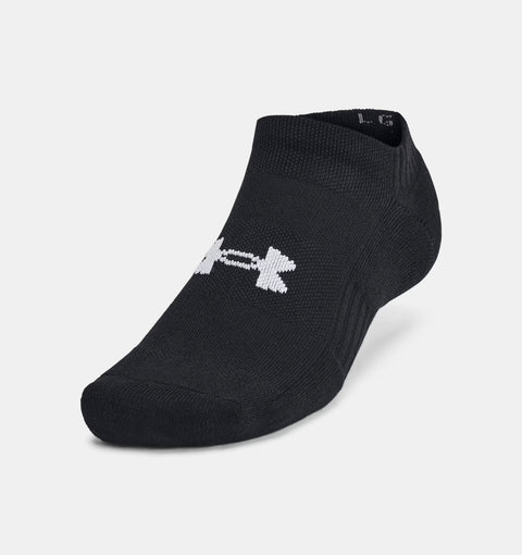 UA TC No Show 3-pack Black