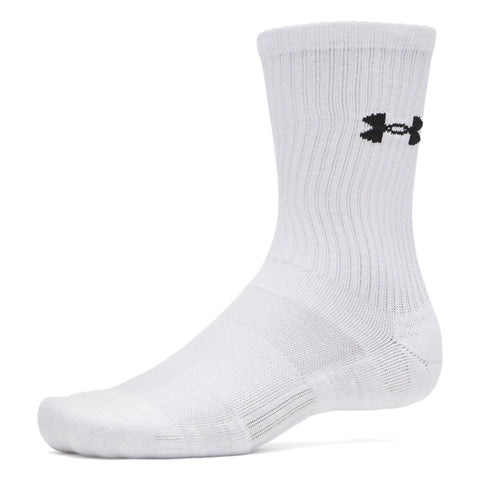 UA Performance Cotton 3P Crw White