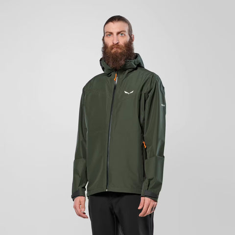 Puez 2.5L PTX Jacket M Dark Olive