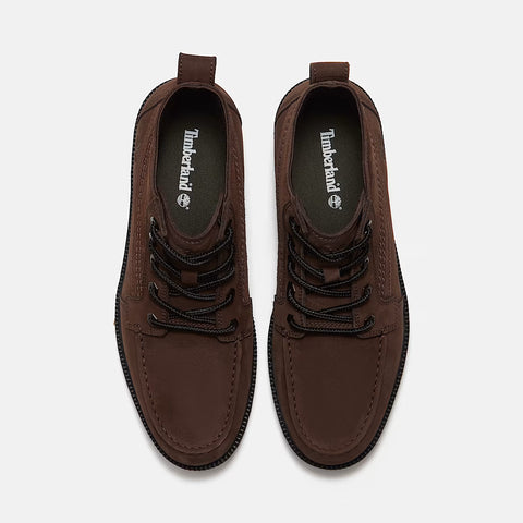 Hayd Mid Lace Boot Dunkelbraun