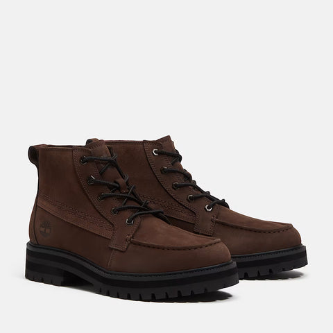 Hayd Mid Lace Boot Dunkelbraun