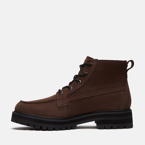 Hayd Mid Lace Boot Dunkelbraun