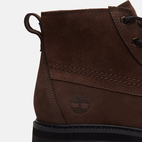 Hayd Mid Lace Boot Dunkelbraun