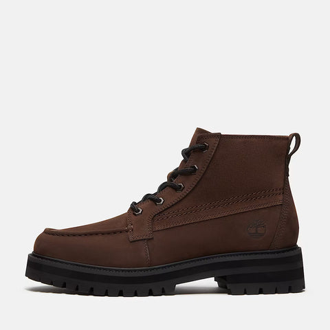 Hayd Mid Lace Boot Dunkelbraun