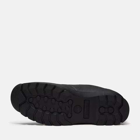 Euro Hiker Low Schwarz | Narbenleder