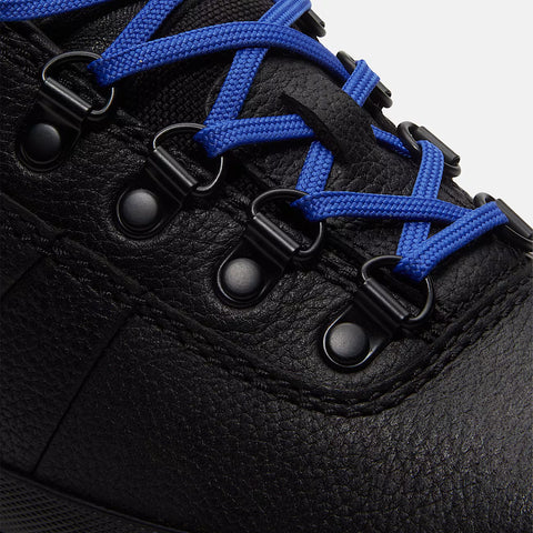 Euro Hiker Low Schwarz | Narbenleder
