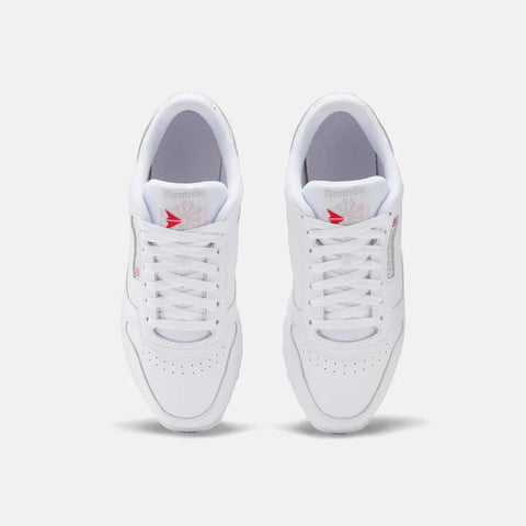 Klassische Lederschuhe Weiß | Pure Grey 3