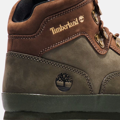Euro Hiker Mid Dark Green | Nubuk