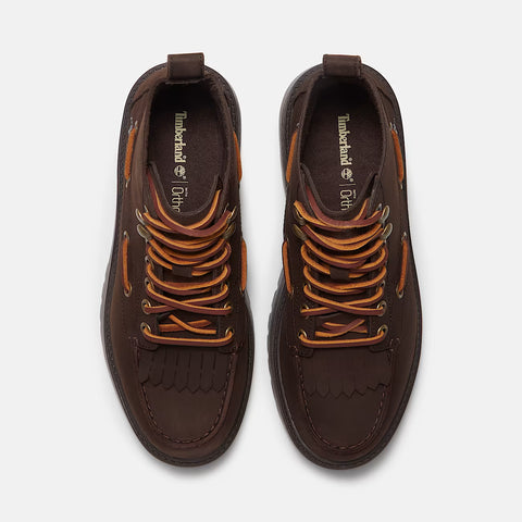 Stone Street Mid Lace Boot Dunkelbraun