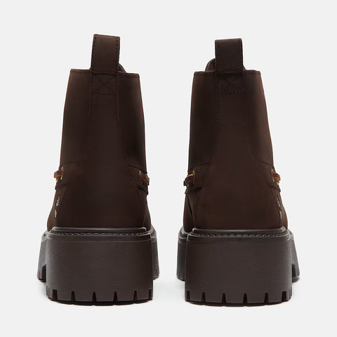 Stone Street Mid Lace Boot Dunkelbraun