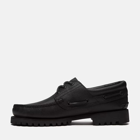 Authentic Boat Shoe Schwarz