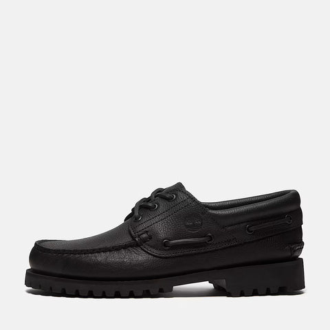 Authentic Boat Shoe Schwarz