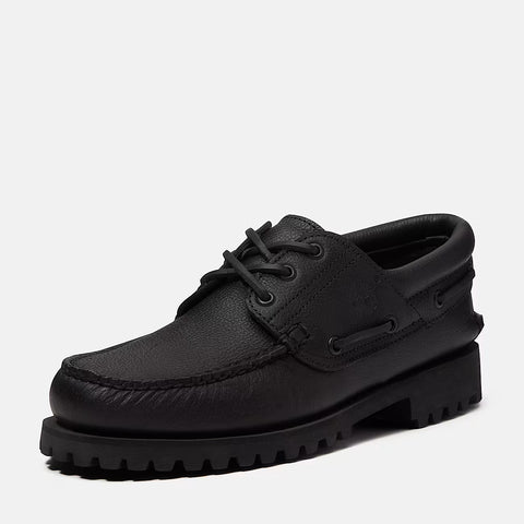Authentic Boat Shoe Schwarz
