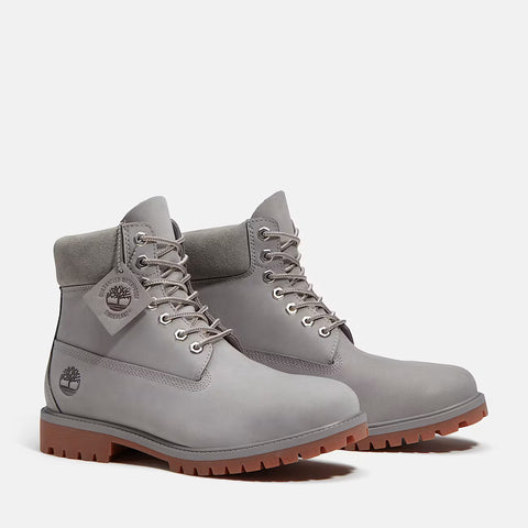 Heritage 6 Inch wasserdichter Schnürstiefel Medium Greyout