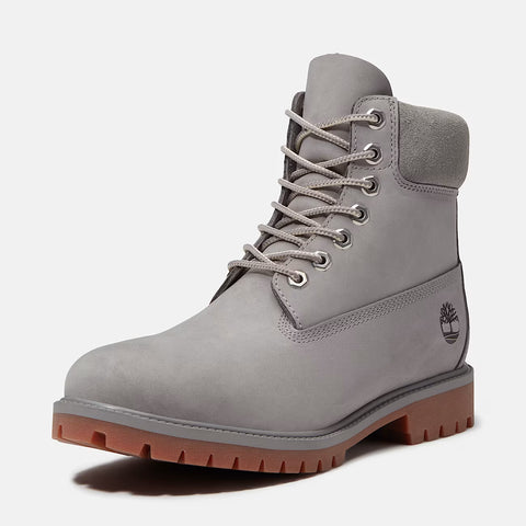Heritage 6 Inch wasserdichter Schnürstiefel Medium Greyout