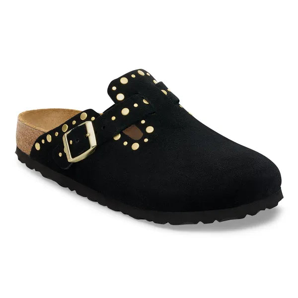 Birkenstock Boston Rivet Suede Leather