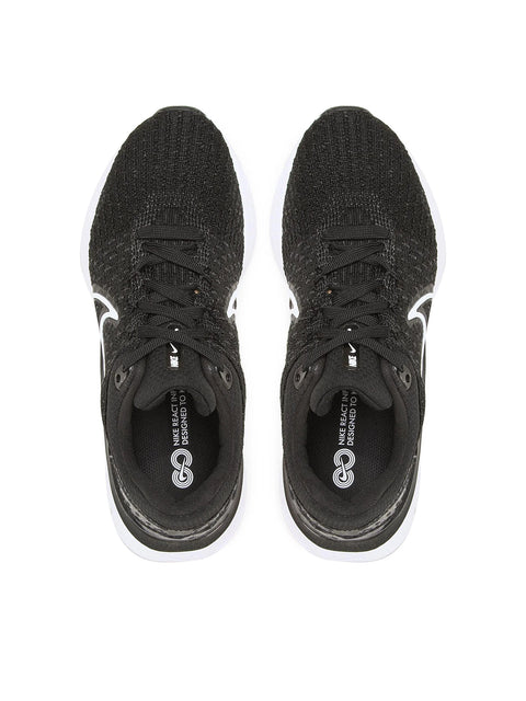 React Infinity Run Flyknit 3 Schwarz | Weiß