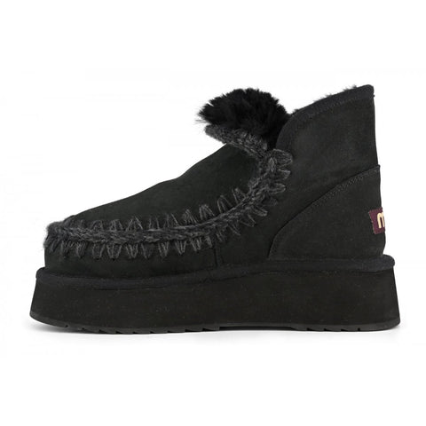 Mini Eskimo Plateau-Stiefel BKBK