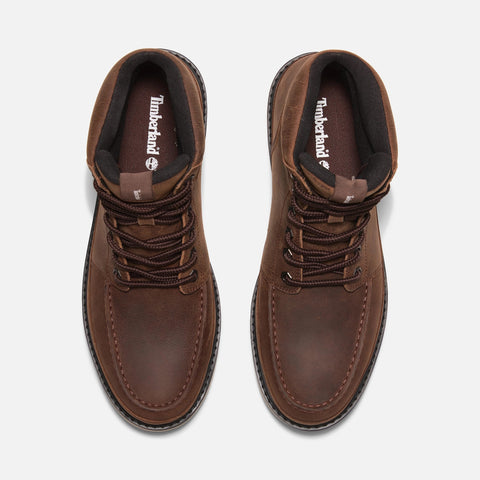 Newmarket Mid Lace Up Boot Dark Brown | Full Grain