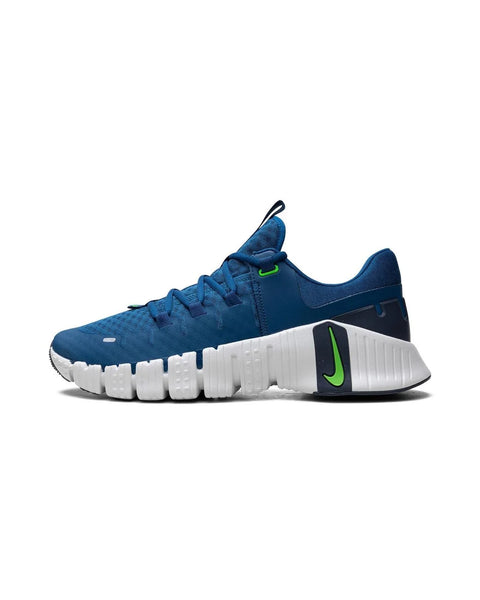 Free Metcon 5 Court Blue | Green Strike