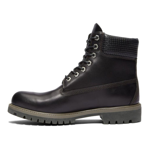 Premium 6 Inch Lace Up Waterproof Boot Black