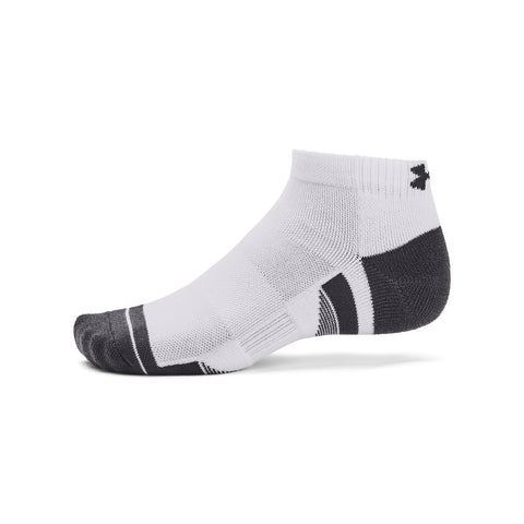 UA Performance Tech 3PK Low Weiß