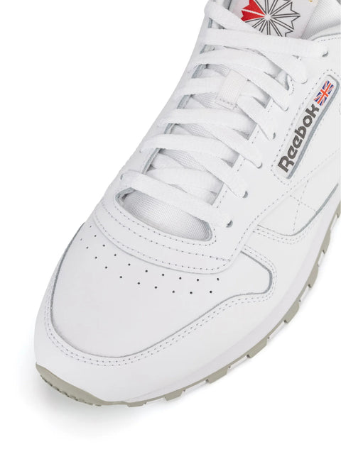 Classic Leather Weiß | Pure Grey