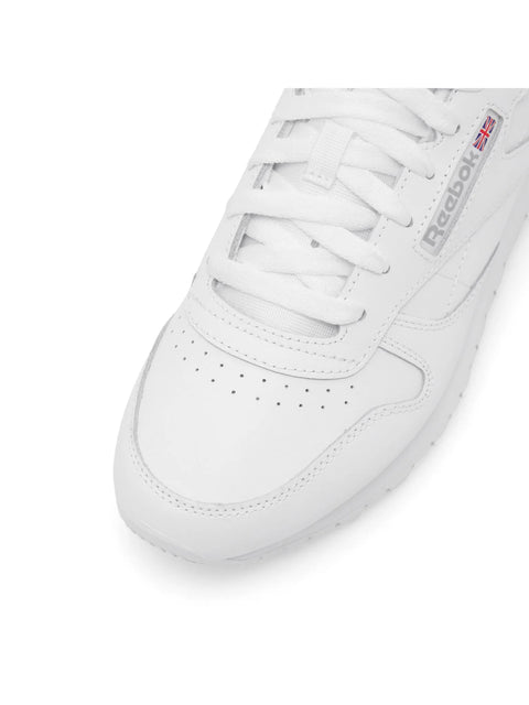 Classic Leather Weiß | Pure Grey