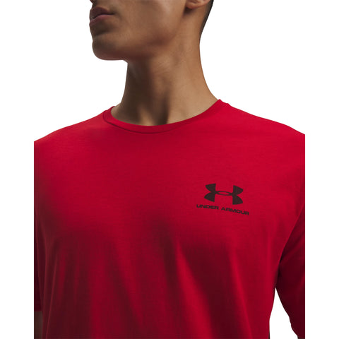 Sportstyle Left Chest SS Red | Black