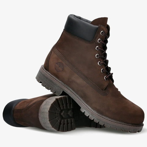 Premium 6-Inch wasserdichter Schnürstiefel Braun