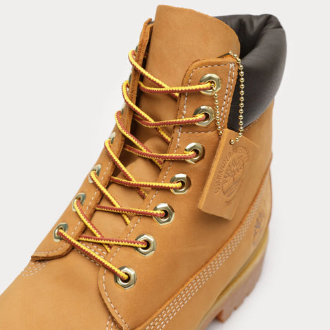 Premium 6-Zoll wasserdichter Schnürstiefel Weizen