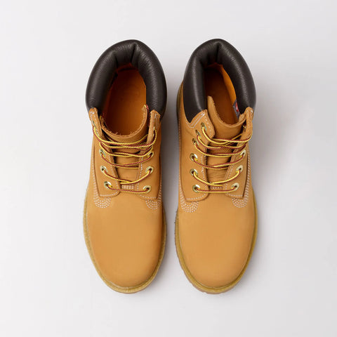 Premium 6 Inch Boot W Wheat