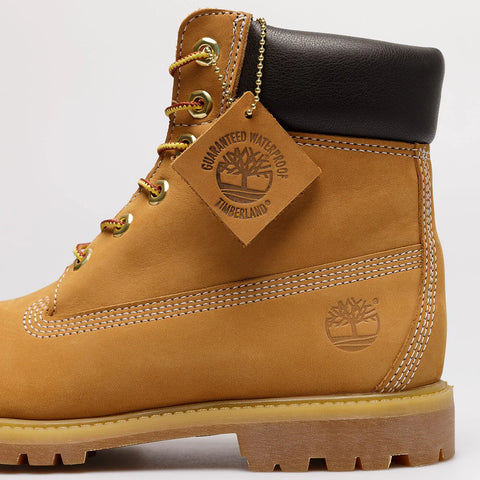 Premium 6 Inch Boot W Wheat
