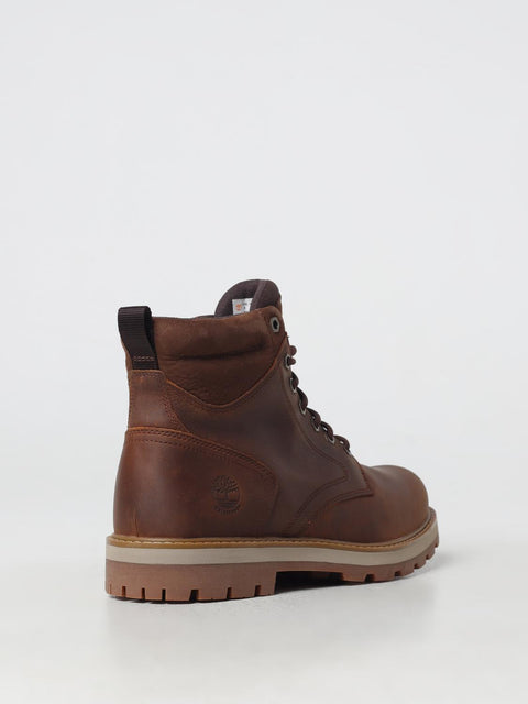 Britton Road Mid Schnürstiefel wasserdicht Rost | Vollnarbenleder
