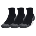 UA Performance Cotton 3P QTR Black