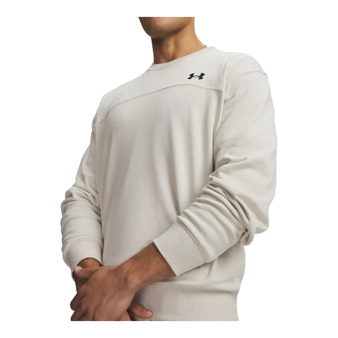 UA Rival LW Crew Summit White | Black