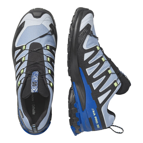 XA PRO 3D V9 GTX ICON Black | Brunnera Blue
